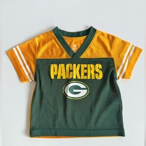 NFL Team Apparel Green Bay Packers Jersey size 12M